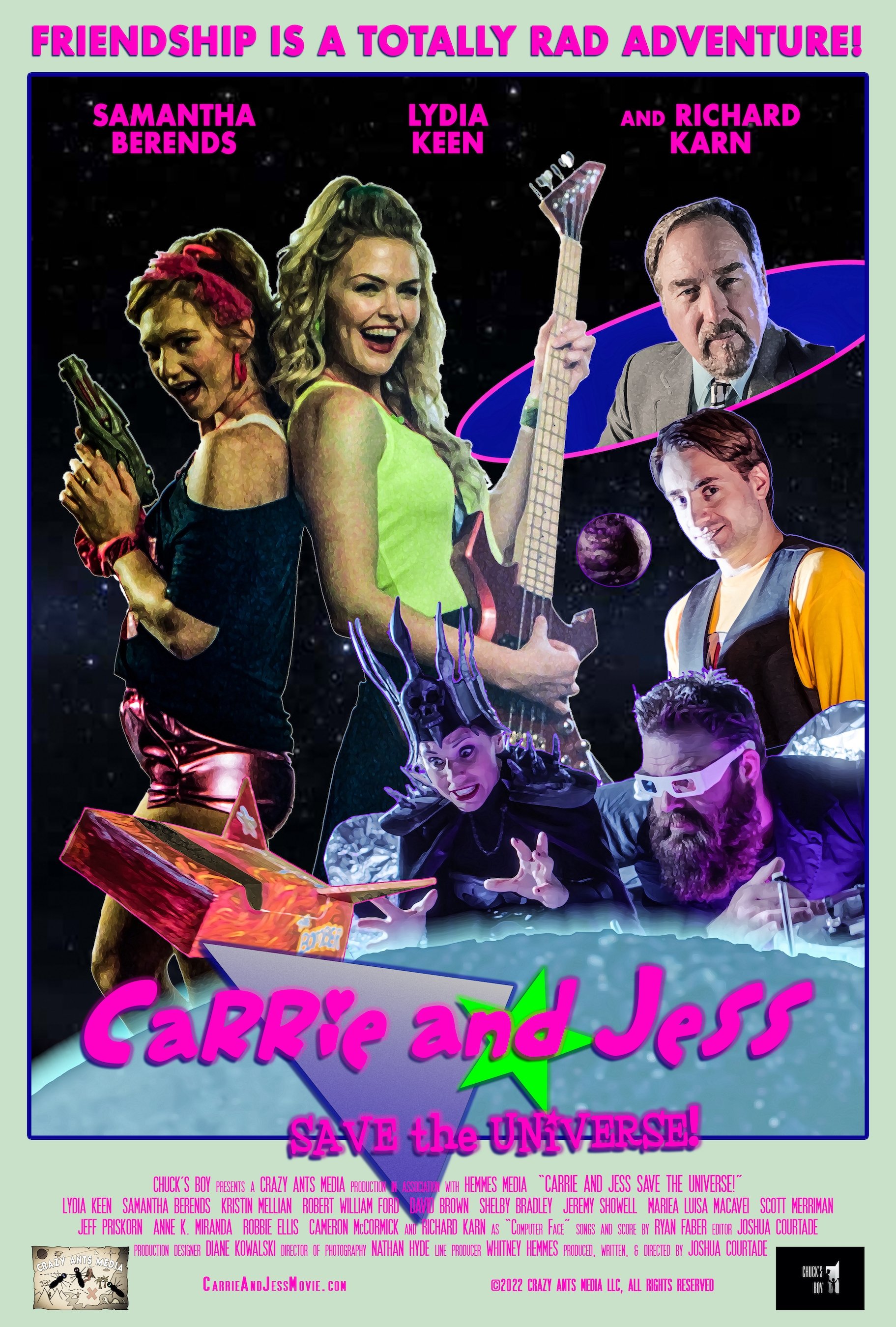 Постер Carrie and Jess Save the Universe!